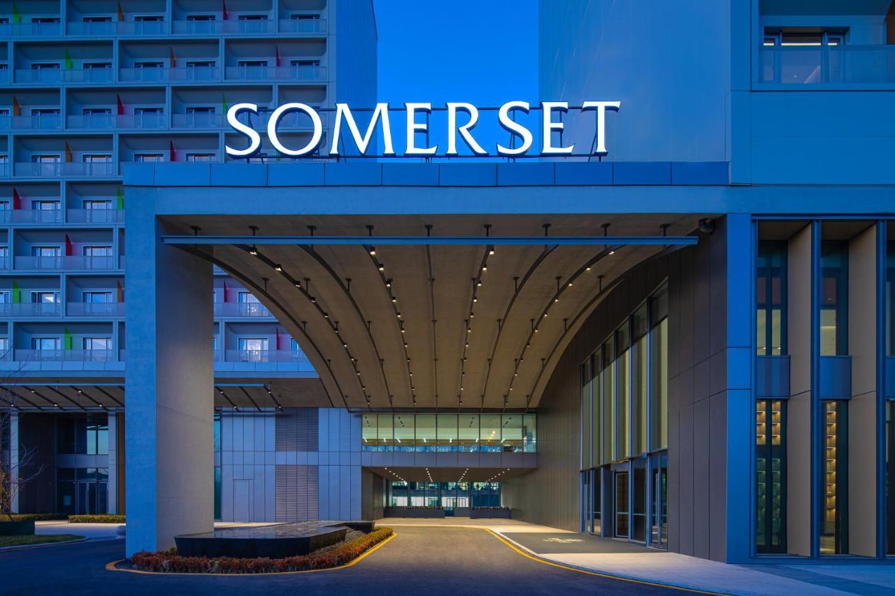 Somerset Daxing Beijing Daire Dış mekan fotoğraf